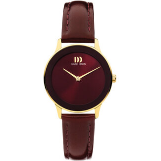 Danish Design IV27Q1288 Nostalgia 1988 - Burgundy Gold  dames horloge