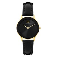 DANISH DESIGN  IV11Q1288  NOSTALGI 1988 BLACK GOLD dames horloge