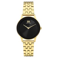 DANISH DESIGN IV99Q1288 NOSTALGI 1988 BLACK LINK  dames horloge