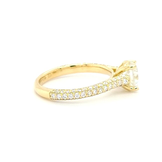 ROS  Jewel Design 14 krt. geelgouden ring