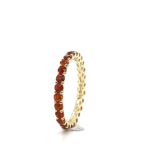 14 krt. geelgouden ring met citrien 14 krt. geelgouden ring met citrien