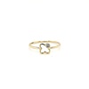 14 krt. yellow gold ring with diamond
