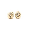 14 krt. yellow gold earrings