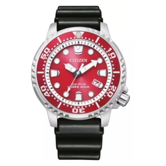 CITIZEN promaster horloge met rubberen band BN0159-15X