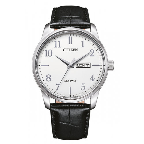Citizen herenhorloge met leren band BM8550-14A Citizen herenhorloge met leren band BM8550-14A