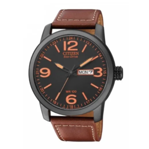 Citizen horloge met leren band BM8476-07E Citizen horloge met leren band BM8476-07E