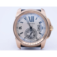 Occasion 18 krt. rose gold Cartier (good condition) with box and papers W7100040 Calibre