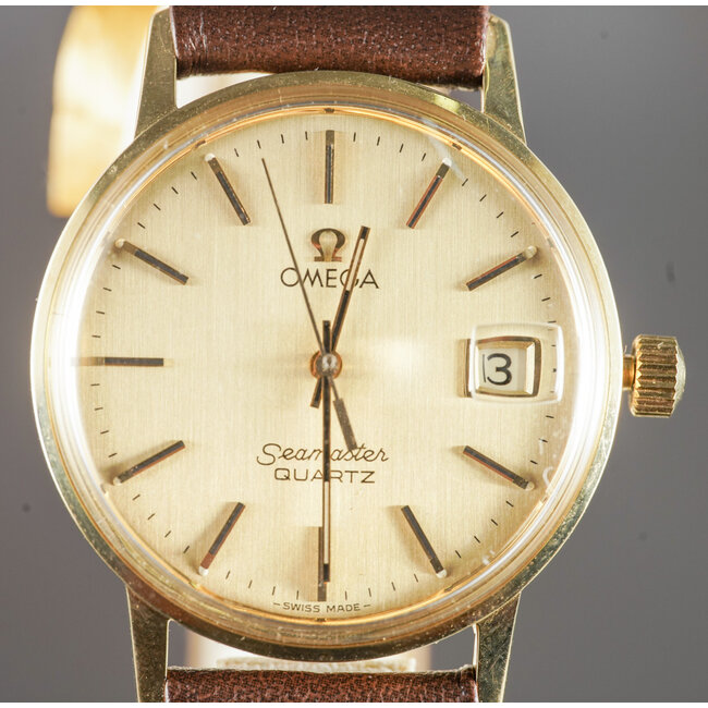 Omega Omega Sea/qtz  14krt. abr ref 1960281