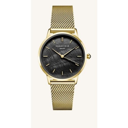 Rosefield Rosefield Upper East Side Black Gold 33mm dph DH. Rosefield Rosefield Upper East Side Black Gold 33mm dph DH.
