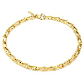 GIOVANNI RASPINI GR11494 collier 48cm  goldplated/zilver