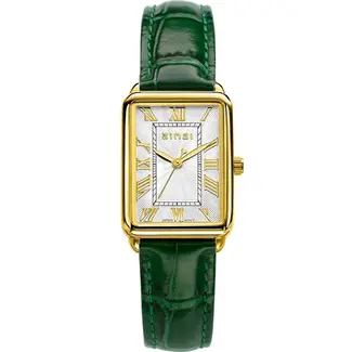 ZINZI DPH ZIW1907G MET GROEN BAND 28 MM