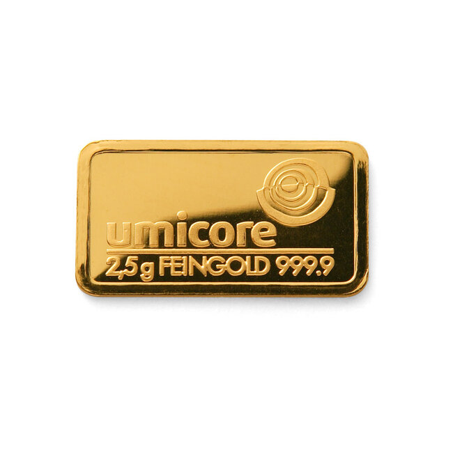 umicore Goudbaar Umicore 2,5 gram