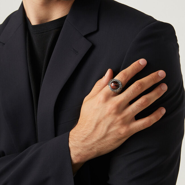 GR 11315 bulls eye scratch (925)zilver