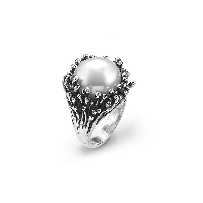 GIOVANNI RASPINI Giovanni Raspini GR10563 anemone ring (925)zilver