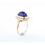 14k  gouden ring met Amethist