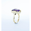 Occasion Vintage 14 karaat Amathist ring