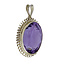 14k gouden hanger Amethist