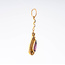 14k  hanger met Amethist en parel