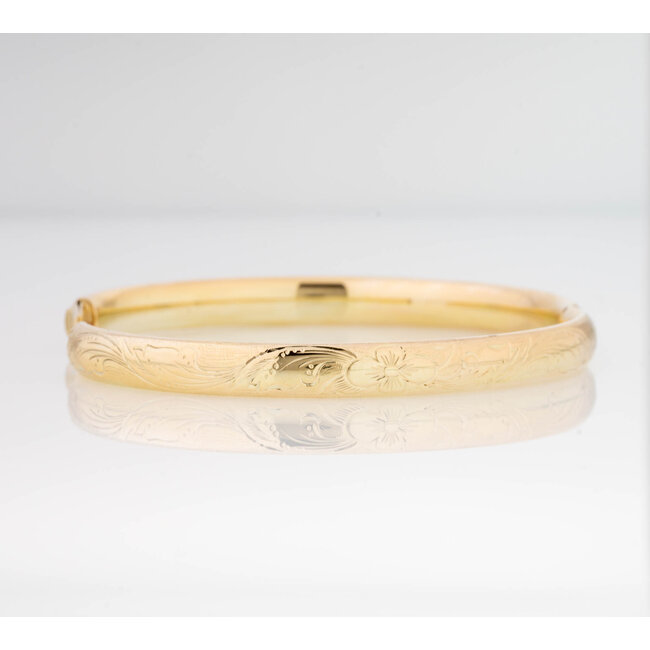 14k armband met design