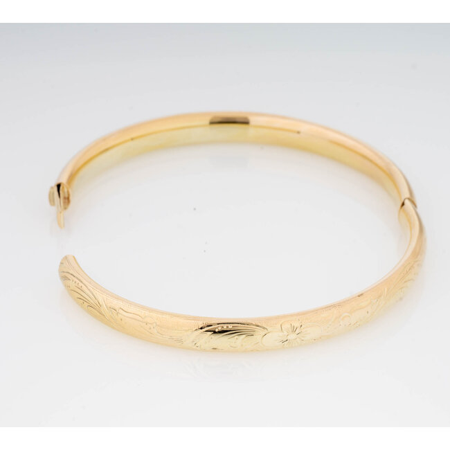14k armband met design