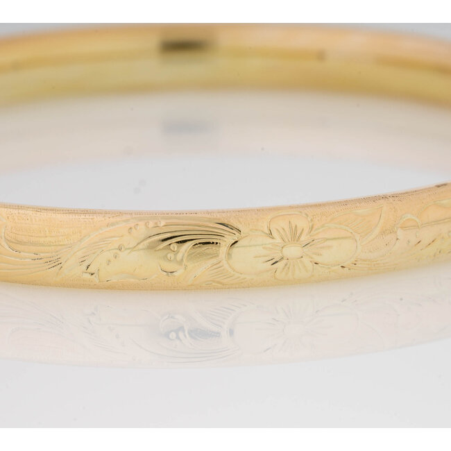 14k armband met design