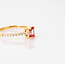ROS  Jewel Design 18k  ring PinkLove met Pink Diamond en 18 Briljanten