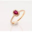 ROS  Jewel Design 18k ring Ruby Delight gezet met Robijn en Briljant