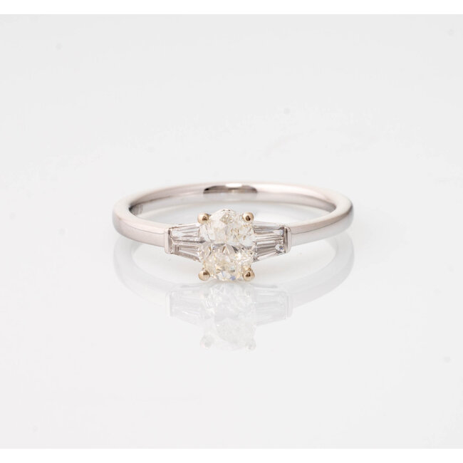 ROS  Jewel Design 18k witgouden ring de Diamond Suprise gezet met diamant
