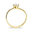 ROS  Jewel Design 14k ring de Dauwdruppel gezet met een Briljant