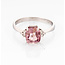 ROS  Jewel Design 18k ring  Pink Lady gezet met roze saffier en briljant