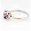 ROS  Jewel Design 18k ring  Pink Lady gezet met roze saffier en briljant