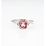 ROS  Jewel Design 18k ring  Pink Lady gezet met roze saffier en briljant