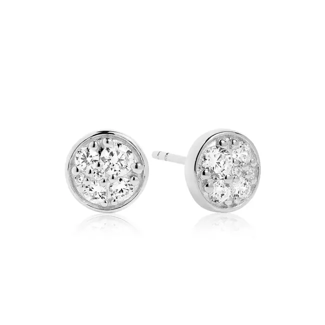 SIF JAKOBS SIFJacobs SJE1055CZ Novaro Piccolo oorbel zirk