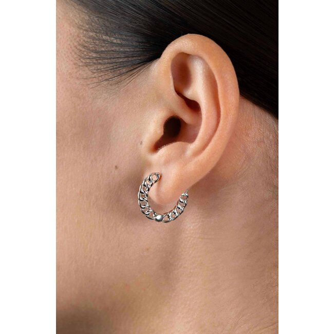 ZINZI zilveren oorbellen