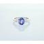 ROS  Jewel Design 18k witgouden ring gezet met  Tanzaniet en Diamant