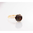 ROS  Jewel Design 14k ring gezet met een vuuropaal en briljanten