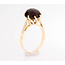 ROS  Jewel Design 14k ring gezet met een vuuropaal en briljanten