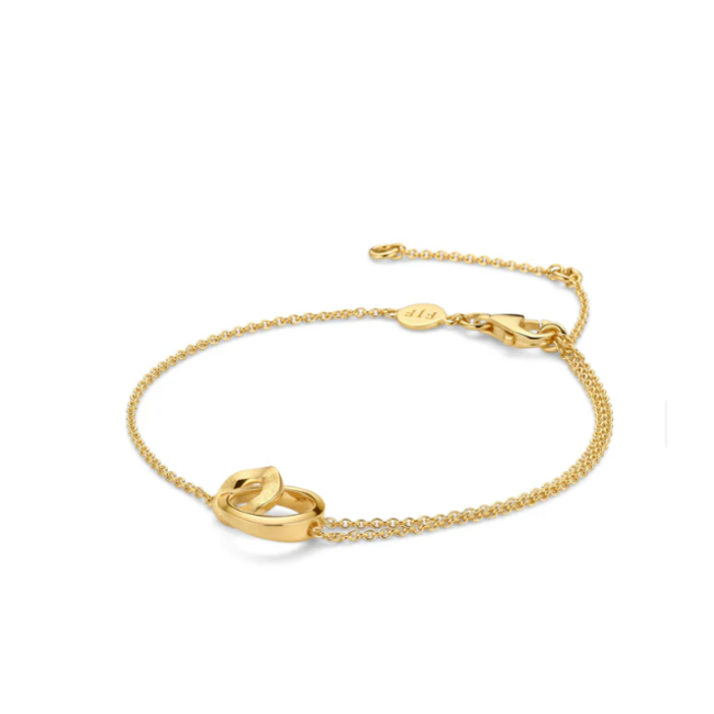 FJF FJF armband zilver verguld FJF0050016SRH