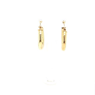 Occ  14k oorringen 2cmrond 2.1gram