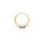 Occ 14k ring 0.28ct Brilj.  3.3gr
