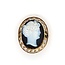 14k gouden broche met Sardonyx Camee