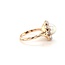 Occ 14k ring met Parels 4gr mt 17