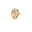 Occ 14k ring met Melk Opaal 6.1gr mt 16.5