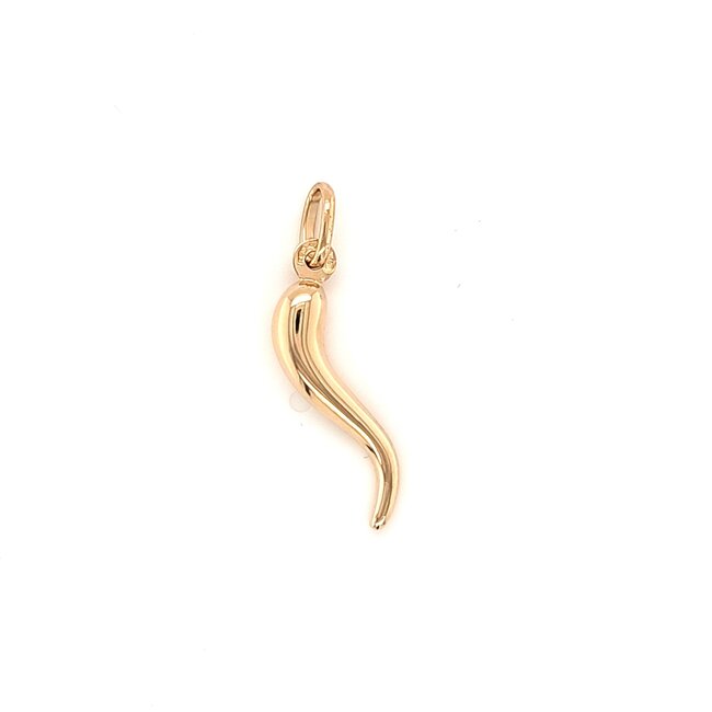 18k gouden hanger Gelukswortel