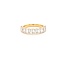 ROS  Jewel Design New 18k ring emeraldcut Dia Labgrown 2.2ct 3.5g