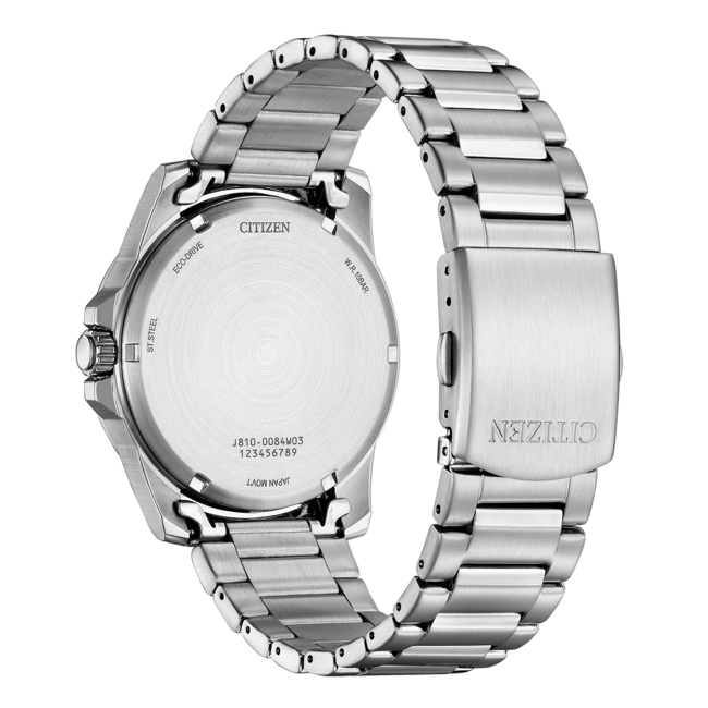 CITIZEN Citizen Stalen Heren horloge Eco-Drive