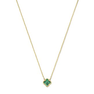 swing jewels Swing Jewels 14k coll/hgr SWCN10206-Y 45cm Malachiet