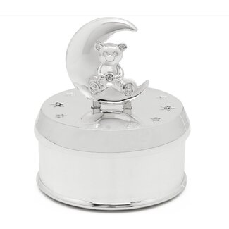 Weisz Group Kinder Muziekdoosje verzilverd. WG 00910