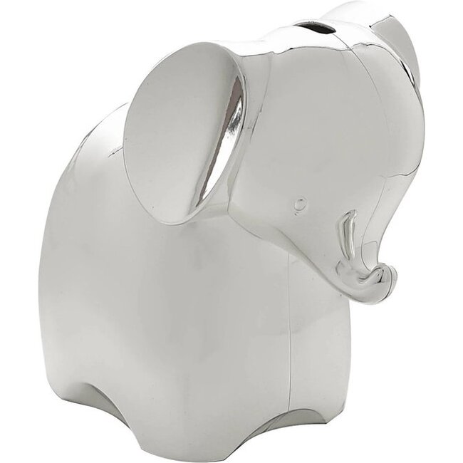 Weisz Group Spaarpot Olifant verzilverd. WG 08452