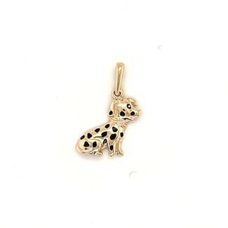 14k gouden bedel Dalmatier